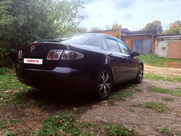 2005 Mazda 6 I (GG) Рестайлинг, чёрный, 275000 рублей - вид 4