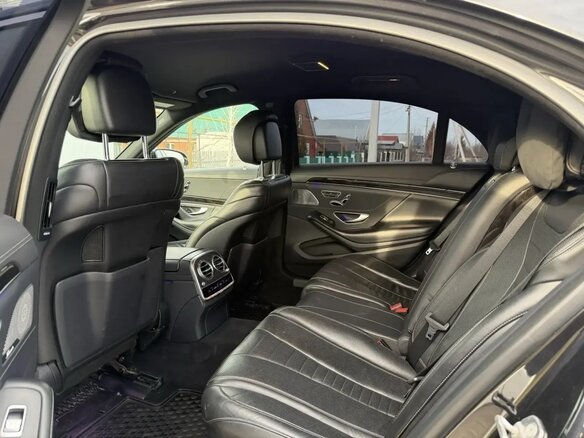 2018 Mercedes-Benz S-Класс 450 Long VI (W222, C217) Рестайлинг, чёрный, 3900000 рублей - вид 15