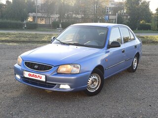 2004 Hyundai Accent ТагАЗ II, фиолетовый, 380000 рублей, вид 3