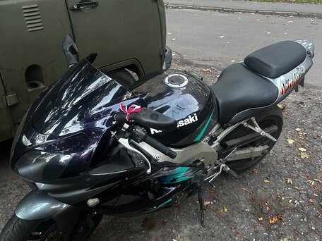 2001 Kawasaki ZX-9R Ninja, чёрный, 300000 рублей, вид 2