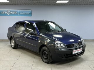 2004 Renault Symbol I Рестайлинг, синий, 195000 рублей, вид 3
