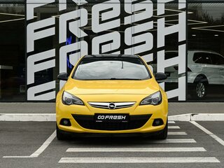 2013 Opel Astra J Рестайлинг, жёлтый, 769000 рублей, вид 3