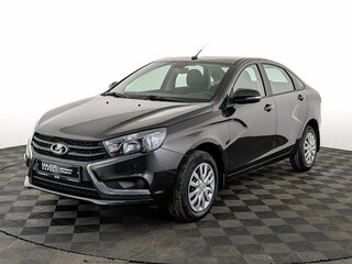 2017 Lada (ВАЗ) Vesta I, чёрный, 810000 рублей, вид 1
