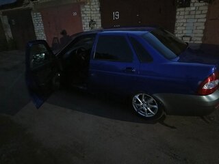 2008 Lada (ВАЗ) Priora I, серый, 150000 рублей, вид 4