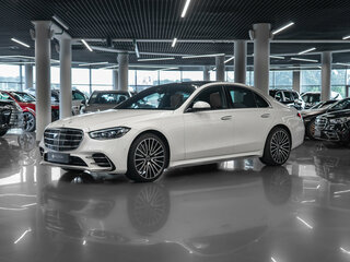 2022 Mercedes-Benz S-Класс 400 d 4MATIC VII (W223), белый, 10250000 рублей, вид 1