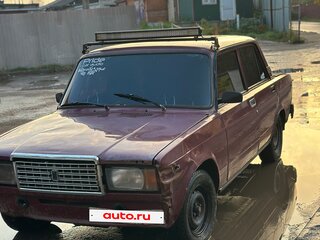2003 Lada (ВАЗ) 2107, пурпурный, 95000 рублей, вид 1