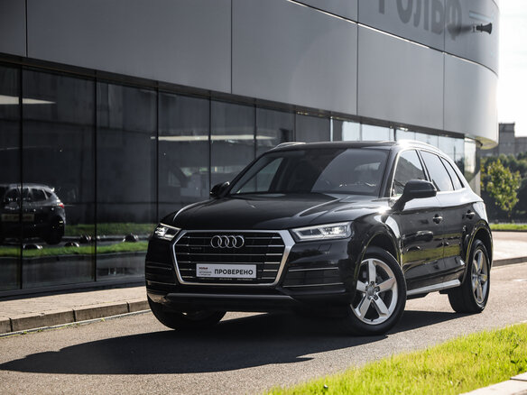 2019 Audi Q5 II (FY), чёрный