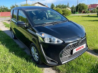 2019 Toyota Sienta II Рестайлинг, чёрный, 1450000 рублей, вид 1