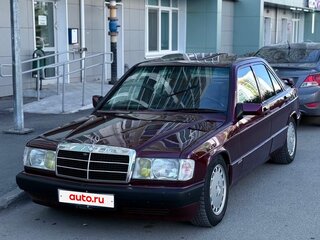 1992 Mercedes-Benz 190 (W201), красный, 750000 рублей, вид 2