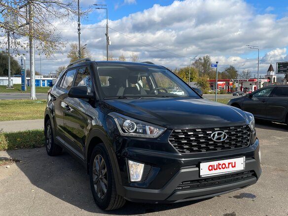 2021 Hyundai Creta I Рестайлинг, чёрный, 2200000 рублей - вид 7