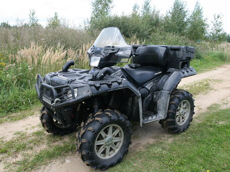 2014 Polaris Sportsman 850, чёрный, 400000 рублей, вид 4