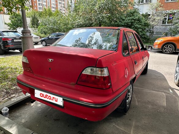 2002 Daewoo Nexia I, красный, 99000 рублей - вид 7