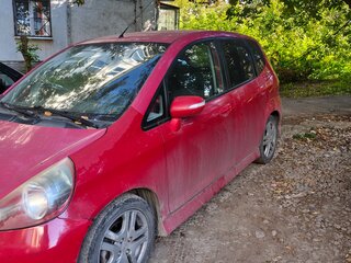 2007 Honda Jazz I Рестайлинг, красный, 550000 рублей, вид 4