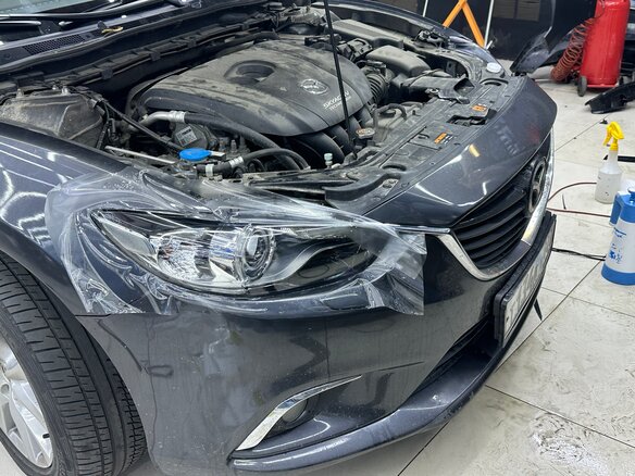 2012 Mazda 6 III (GJ), серый - вид 11