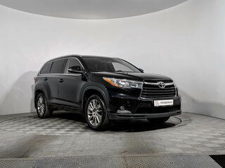 2014 Toyota Highlander III (XU50), чёрный, 1957000 рублей, вид 3