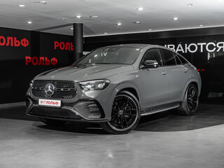 2026 Mercedes-Benz GLE Coupe 450 II (C167) Рестайлинг, серый, 16761000 рублей, вид 3