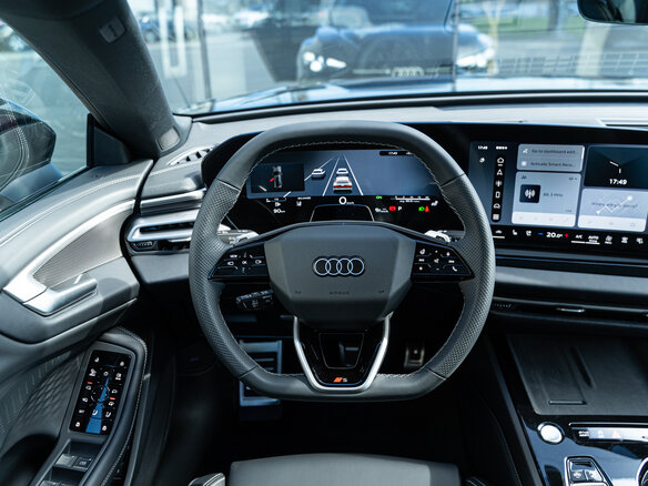 2026 Audi A5 L Sportback III (B10), чёрный - вид 12