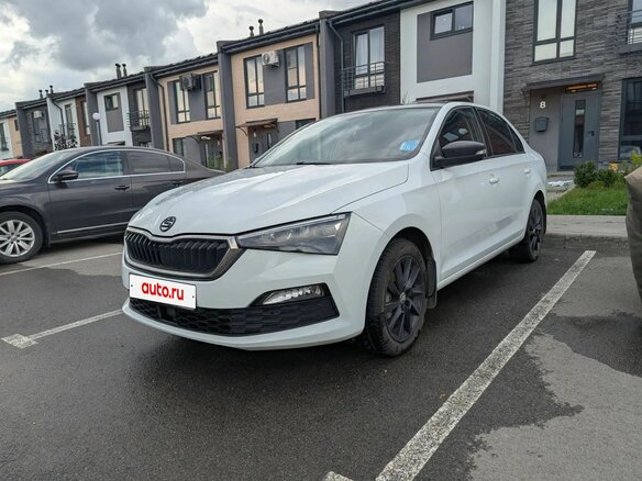 2020 Skoda Rapid II, белый, 1570000 рублей