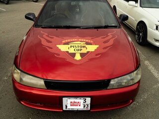 1993 Toyota Corolla Levin VI (AE100/AE101), красный, 340000 рублей, вид 3
