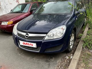 2008 Opel Astra H Рестайлинг, синий, 350000 рублей, вид 1