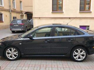 2007 Mazda 3 I (BK) Рестайлинг, чёрный, 500000 рублей, вид 4