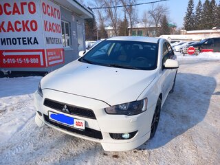 2008 Mitsubishi Lancer X, белый, 750000 рублей, вид 1