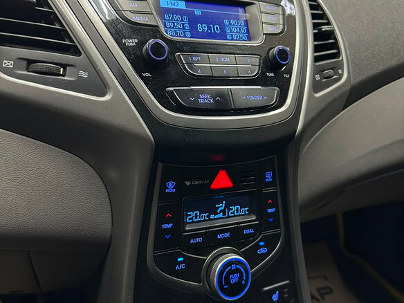 2014 Hyundai Elantra V (MD) Рестайлинг, белый - вид 8