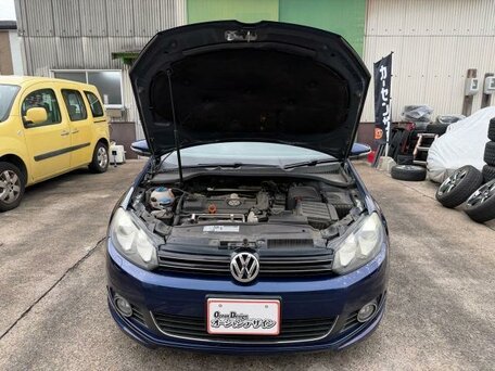 2011 Volkswagen Golf VI, синий, 990000 рублей, вид 4