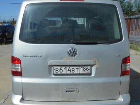 2008 Volkswagen Caravelle, серебристый, 980880 рублей, вид 4