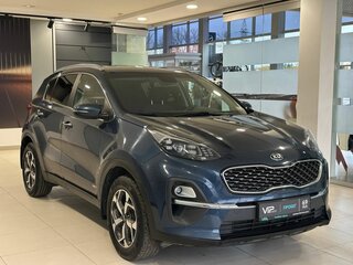 2021 Kia Sportage IV Рестайлинг, синий, 2517000 рублей, вид 3