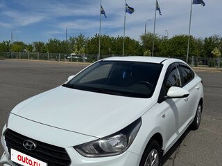 2018 Hyundai Solaris II, белый, 1200000 рублей, вид 1