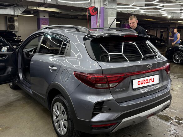 2021 Kia Rio X IV Рестайлинг, серый, 1300000 рублей - вид 9