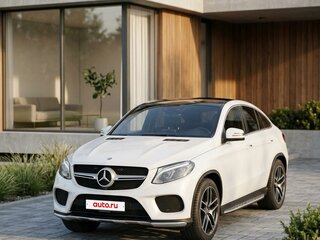 2018 Mercedes-Benz GLE Coupe 350 d I (C292), белый, 5450000 рублей, вид 1
