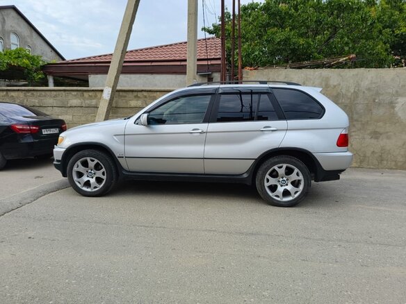 2003 BMW X5 3.0i I (E53), серебристый, 850000 рублей - вид 11