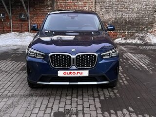 2022 BMW X4 20i II (G02) Рестайлинг, синий, 5900000 рублей, вид 2