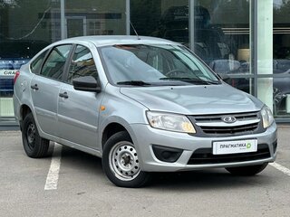 2015 Lada (ВАЗ) Granta I, серебристый, 289000 рублей, вид 2