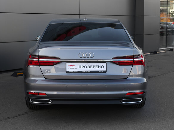 2021 Audi A6 40 TFSI V (C8), серый, 3249000 рублей - вид 5