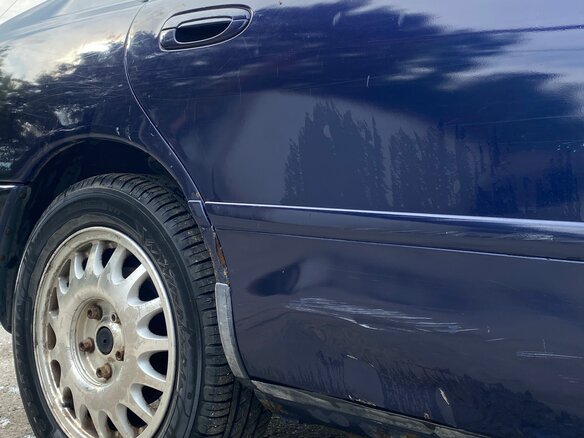 1995 Mazda 626 IV (GE), синий, 320000 рублей - вид 21