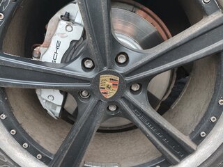 2007 Porsche Cayenne S I Рестайлинг (957), чёрный, 1050000 рублей, вид 5