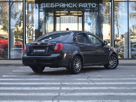 2012 Chevrolet Lacetti I, чёрный, 525000 рублей, вид 4