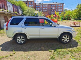 2004 Honda CR-V II, серебристый, 750000 рублей, вид 4
