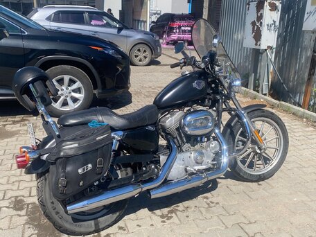 2004 Harley-Davidson Sportster 883, чёрный, 520000 рублей, вид 2