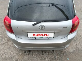 2002 Toyota Corolla Runx IX (E120, E130), серый, 550000 рублей, вид 4