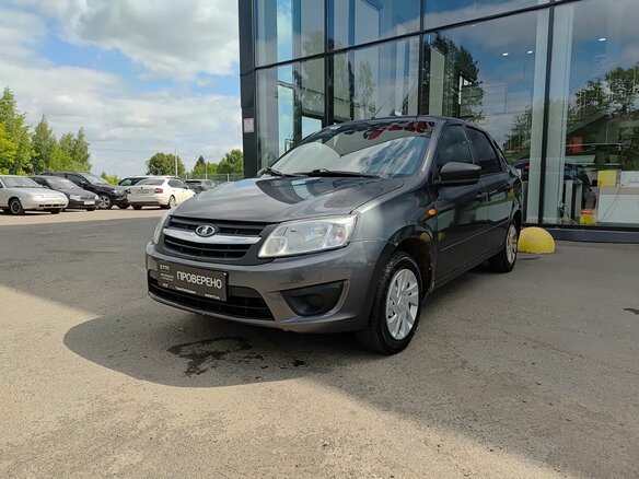 2016 Lada (ВАЗ) Granta I, серый