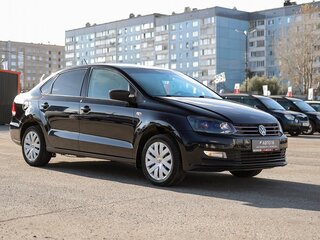 2015 Volkswagen Polo V, чёрный, 859000 рублей, вид 4