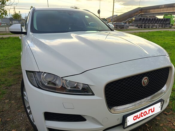 2016 Jaguar F-Pace I, белый, 2350155 рублей - вид 12