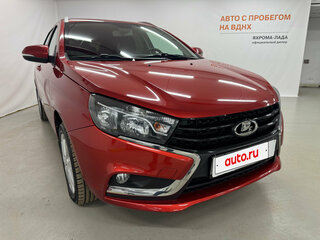 2021 Lada (ВАЗ) Vesta SW I, красный, 1179000 рублей, вид 3