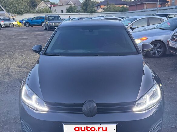 2013 Volkswagen Golf VII, чёрный, 1290000 рублей - вид 1