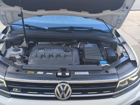 2019 Volkswagen Tiguan II, белый, 3500000 рублей - вид 12