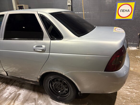 2007 Lada (ВАЗ) Priora I, серебристый - вид 13